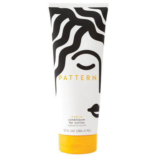 PATTERN Medium Conditioner with Biotin for Curly Hair - Moisturizing, Sulfate-Free, Cruelty-Free Conditioner for Hydration and Curl Definition
