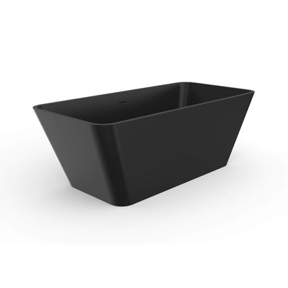 Nuvia 67-Inch Luxury Freestanding Solid Surface Soaking Bathtub (SAK51920)