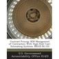 Contract Pricing: Dod Management of Contractors with High-Risk Cost-Estimating Systems: Nsiad-94-153 - Paperback