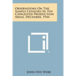 Observations on the Sample Censuses in Ten Congested Production Areas, December, 1944 - Paperback