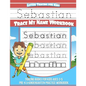 Sebastian Letter Tracing for Kids Trace my Name Workbook: Tracing Books for Kids ages 3 - 5 Pre-K & Kindergarten Practice Workbook - Paperback