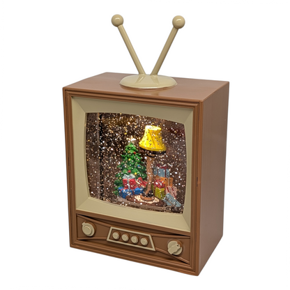 A Christmas Story  LED Musical Television Waterglobe - 8.5 Inch