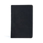 CSB Large Print Personal Size Reference Bible, Black Leathertouch, Indexed - Imitation Leather