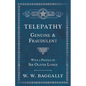 Telepathy - Genuine and Fraudulent - With a Preface by Sir Oliver Lodge - Paperback
