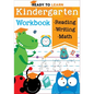 Ready to Learn: Kindergarten Workbook: Addition, Subtraction, Sight Words, Letter Sounds, and Letter Tracing - Paperback