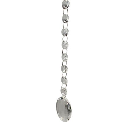 Glass Look Acrylic Jewel Ornament -