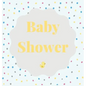 Baby shower guest book (Hardcover): comments book, baby shower party decor, advice for parents sign in book, baby naming day guest book, baby shower p - Hardcover