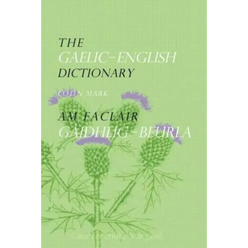 The Gaelic-English Dictionary - Paperback