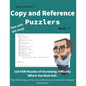 Copy and Reference Puzzlers - Book 2: 128 FUN Puzzles - Paperback