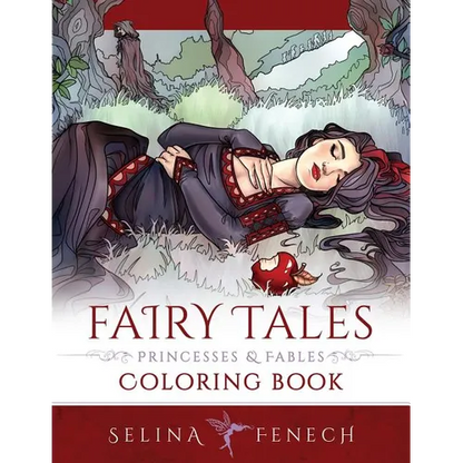 Fairy Tales, Princesses, and Fables Coloring Book - Paperback
