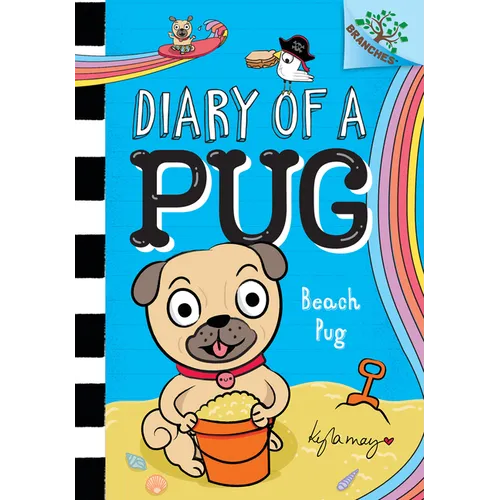 Beach Pug: A Branches Book (Diary of a Pug #10) - Hardcover