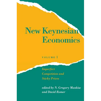 New Keynesian Economics, Volume 1: Imperfect Competition and Sticky Prices - Paperback