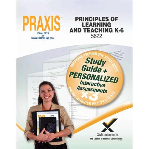 Praxis Principles of Learning and Teaching K-6 0622, 5622 Book and Online - Paperback