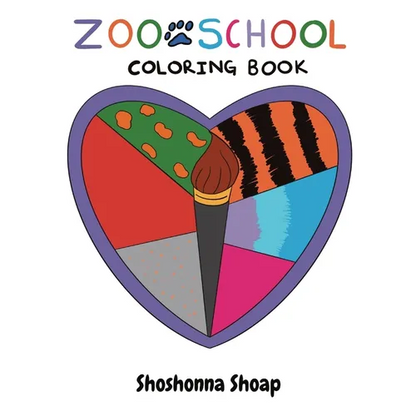 Zoo School Coloring Book - Paperback