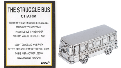 Struggle Bus Charm - A Reminder of Perseverance