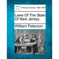 Laws Of The State Of New Jersey. - Paperback