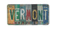 Vermont License Plates Magnet