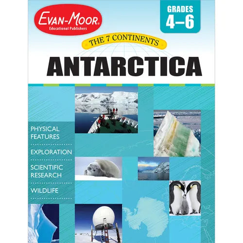 7 Continents: Antarctica, Grade 4 - 6 Teacher Resource - Paperback