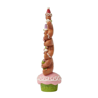 Stacked Gingerbread Figurine