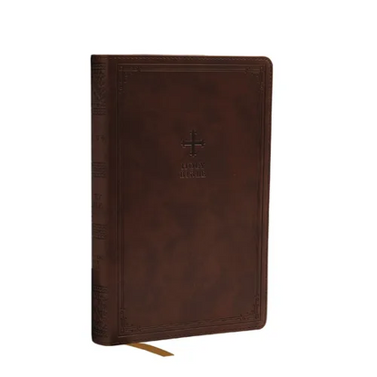 Nrsv, Catholic Bible, Gift Edition, Leathersoft, Brown, Comfort Print: Holy Bible - Imitation Leather