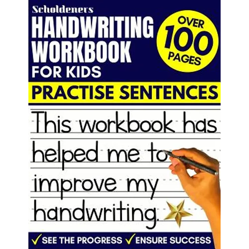 Handwriting Workbook for Kids: Practise Sentences - Paperback
