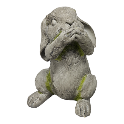 Adorable 7-inch Garden Bunny -