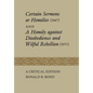 Certain Sermons or Homilies (1547) and a Homily Against Disobedience and Wilful Rebellion (1570): A Critical Edition - Paperback