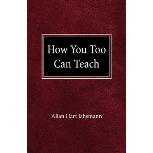 How You Too Can Teach - Paperback