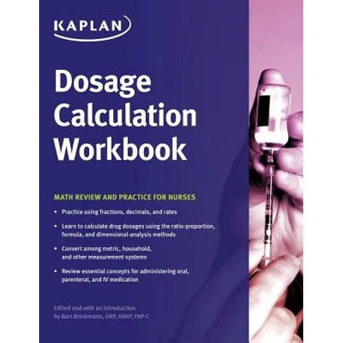 Dosage Calculation Workbook - Paperback