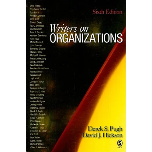 Writers on Organizations - Hardcover