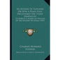 An Episode Of Flatland Or How A Plain Folk Discovered The Third Dimension: To Which Is Added An Outline Of The History Of Unaea (1907) - Paperback