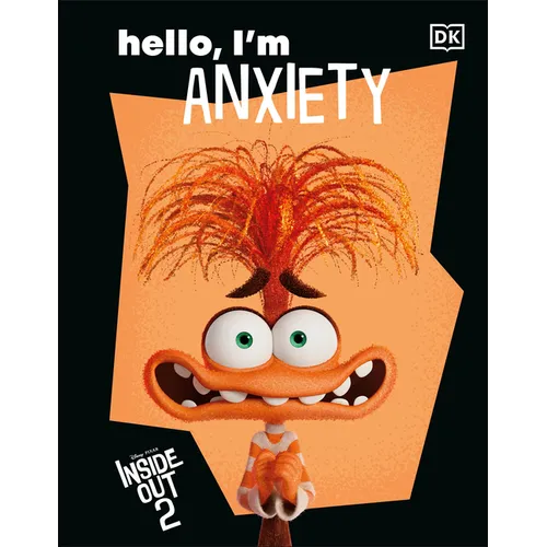 Disney Inside Out 2 Hello, I'm Anxiety - Hardcover