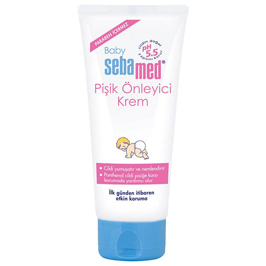 Sebamed Baby Diaper Rash Cream - Gentle pH 5.5 Formula for Sensitive Skin, 1.69 fl oz
