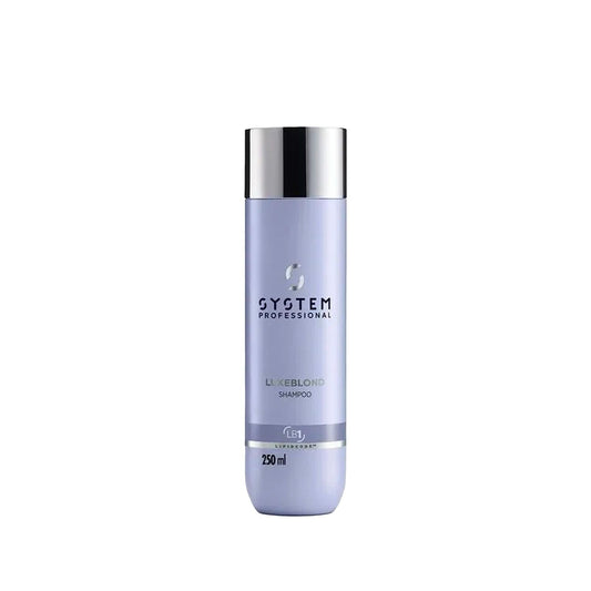 Wella System Professional LuxeBlond Shampoo - 8.45 fl oz - Luxurious Blonde Hair Care