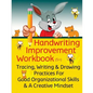 Handwriting Improvement Workbook: Tracing, Writing and Drawing Practices For Good Organizational Skills and a Creative Mindset - Paperback