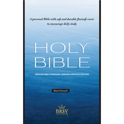 NRSV Updated Edition Bible (Flexisoft, Black) - Imitation Leather