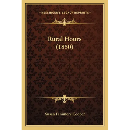 Rural Hours (1850) - Paperback