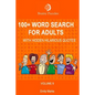 100+ Word Search for Adults: With Hidden Hilarious Quotes - Paperback