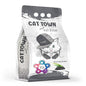 Cat Town Activated Carbon Fine Cat Litter: 10L Superior Odor Control, Easy Clean Clumping, Fresh & Sanitary