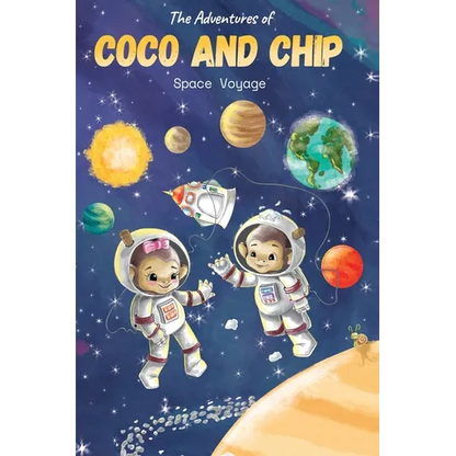 The Adventures of Coco and Chip: Space Voyage - Hardcover