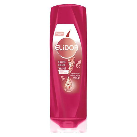 Elidor Brazilian Keratin Therapy Hair Serum - Nourishing, Smoothing, and Hydrating Hair Care for Damaged Hair