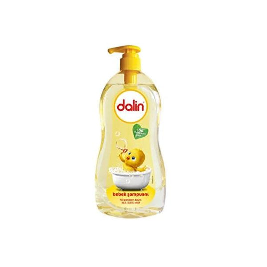 Dalin Gentle Baby Shampoo & Body Wash - 16.91 fl oz, Hypoallergenic, Non-Irritating Formula for Sensitive Skin