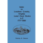 Index to Loudoun County, Virginia, Land Deed Books A-Z, 1757-1800 - Paperback