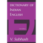 Dictionary Of Indian English - Paperback