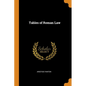 Tables of Roman Law - Paperback