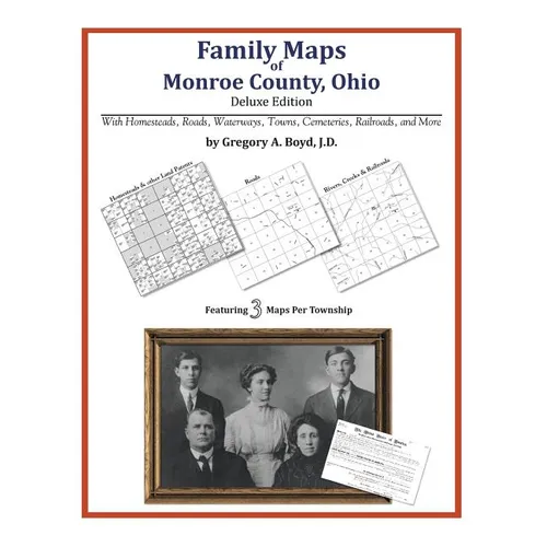 Family Maps of Monroe County, Ohio - Paperback