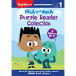 Nick and Nack Puzzle Reader Collection: Level 1 6-In-1 Beginner Story Collection for Kids Learning to Read, Practice New Reading Skills and Sight Word - Hardcover