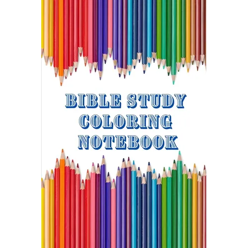 Bible Study Coloring Notebook - Paperback