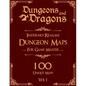 Dungeons and Dragons Inferno Realms Dungeon Maps for Game Masters Vol 1: 100 Unique Underwater Maps and Stories for TTRPGs - Paperback