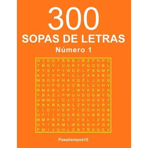 300 Sopas de letras - N. 1 - Paperback